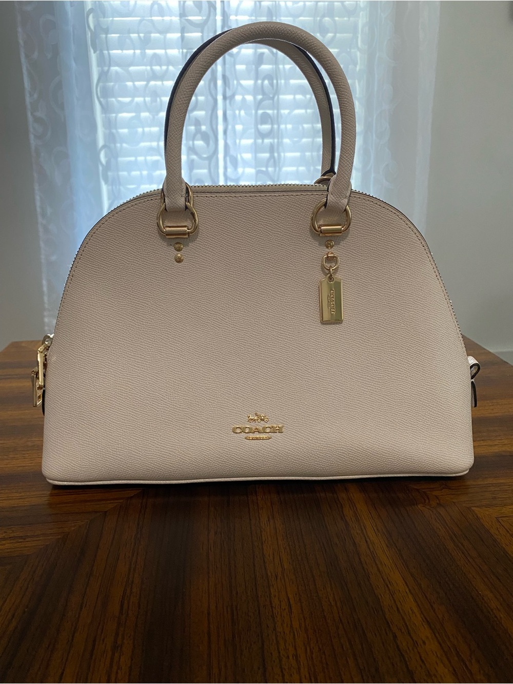 COACH Katy Satchel In the color Chalk